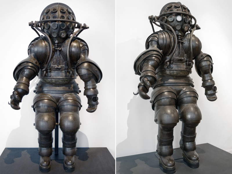 Illustration for article titled The Evolution of the Atmospheric Diving Suit